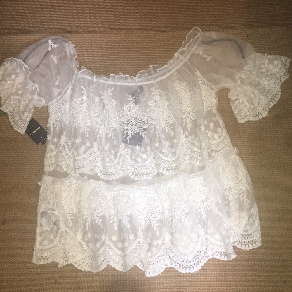 Forever 21 Lace Blouse